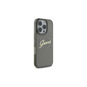 Guess IML Heart Case for iPhone 16 Pro Max - Black