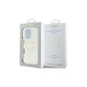 Guess IML Heart Case for iPhone 16 Pro Max - Transparent