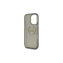 Guess IML Heart Case for iPhone 16 Pro Max - Black