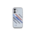 BMW Motosport IML Random Stripes iPhone 16 Case - Gray