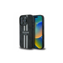 Guess 4G Printed Stripes MagSafe case for iPhone 16 Pro Max - black