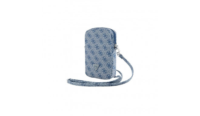 Guess Zip 4G Triangle bag - blue