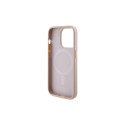 Guess Saffiano MagSafe case for iPhone 15 Pro - pink Guess Saffiano MagSafe case for iPhone 15 Pro - pink