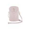 Guess Zip Triangle 4G bag - pink