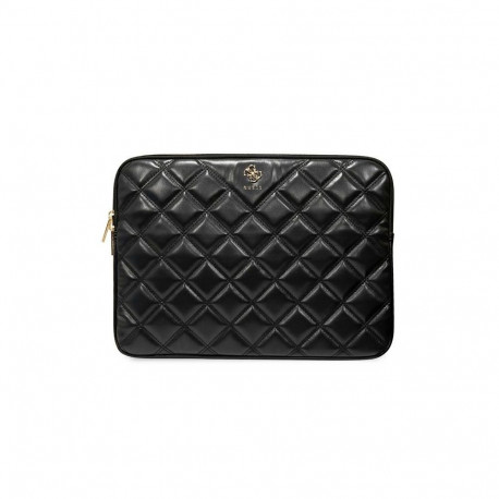 Guess Quilted 4G cover for a 16" laptop - black