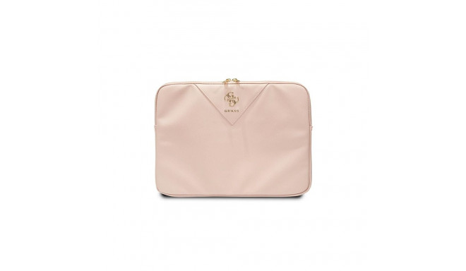 Guess Triangle 4G cover for a 14" laptop - pink