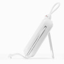 Joyroom powerbank with USB C and Lightning cables and Cutie Series stand 10000mAh 22.5W white (JR-L0
