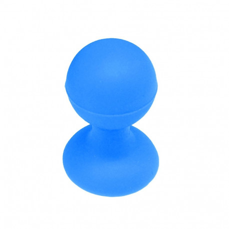 Phone holder with a round head - blue