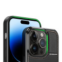 3in1 Wallet Case with Stand for iPhone 14 Pro MagSafe RFID Blocker Dux Ducis Rafi Mag - Black