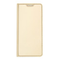 Dux Ducis Skin Pro Case For Xiaomi Redmi 11A / Poco C55 / Redmi 12C Cover Flip Card Wallet Stand Gol