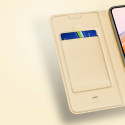 Dux Ducis Skin Pro Case For Xiaomi Redmi 11A / Poco C55 / Redmi 12C Cover Flip Card Wallet Stand Gol