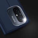 Dux Ducis Skin Pro Case For Xiaomi Redmi 11A / Poco C55 / Redmi 12C Cover Flip Card Wallet Stand Gol