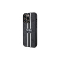 Guess GUHMP13XP4RPSK iPhone 13 Pro Max 6.7" black/black hardcase 4G Printed Stripes MagSafe