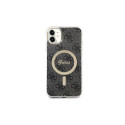 Guess GUHMN61H4STK iPhone 11 6.1" black/black hardcase 4G MagSafe Guess GUHMN61H4STK iPhone 11 6.1" black/black hardcase 4G MagSafe