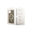 Guess GUHMN61H4STW iPhone 11 6.1" brown/brown hardcase 4G MagSafe Guess GUHMN61H4STW iPhone 11 6.1" brown/brown hardcase 4G MagSafe
