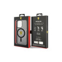 Ferrari FEHMP14XURKK iPhone 14 Pro Max 6.7" black/black hardcase Translucent Magsafe