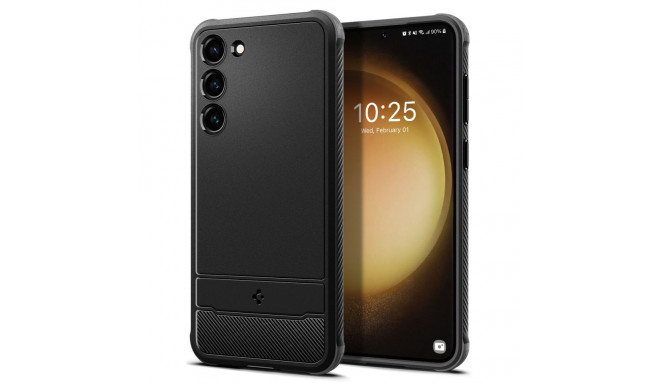 Spigen Rugged Armor Case for Samsung Galaxy S23 - Matte Black
