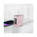 Acefast charger GaN 65W 3 ports (1xUSB, 2xUSB C) green (A45)