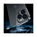 Joyroom 14Q Case for iPhone 14 cover with metallic frame black (JR-14Q1-black)
