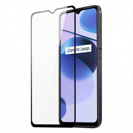 Dux Ducis 9D Tempered Glass full screen 9H tempered glass with frame Realme C35 black (case friendly