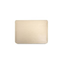 Guess Saffiano Triangle Logo case for a 16" laptop - beige