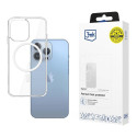 Case for iPhone 13 Pro compatible with MagSafe from the 3mk MagCase series - transparent