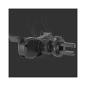 Gravity smartphone car holder for air vent with air freshener black (YC06)