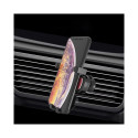 Gravity smartphone car holder for air vent with air freshener black (YC06)