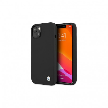 BMW Silicone Signature Case for iPhone 13 mini - Black