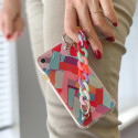 Color Chain Case gel flexible elastic case cover with a chain pendant for Samsung Galaxy S20 FE 5G m