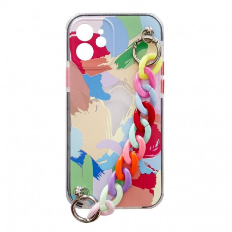 Hurtel kaitseümbris Color Chain Samsung Galaxy S21 5G, mitmevärviline