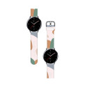 Strap Moro for Samsung Galaxy Watch 40 / 41 / 42 / 43 / 44 mm silicone bracelet watch band - pattern