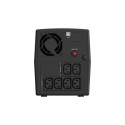 Infosec INF_661147 Backup Power Supply UPS X1+ 1300 IEC, 1300VA, 720W, 6× C13