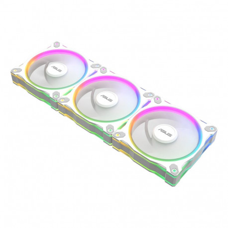 ASUS Prime MR120 ARGB pööratav valge 3in1 arvutikorpuse ventilaator 12 cm 3 tk