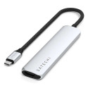 Satechi ST-P6SS liidesehub USB Type-C 10000 Mbit/s hõbedane