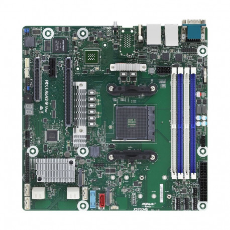 Asrock emaplaat X570D4U AMD X570 Socket AM4 micro ATX