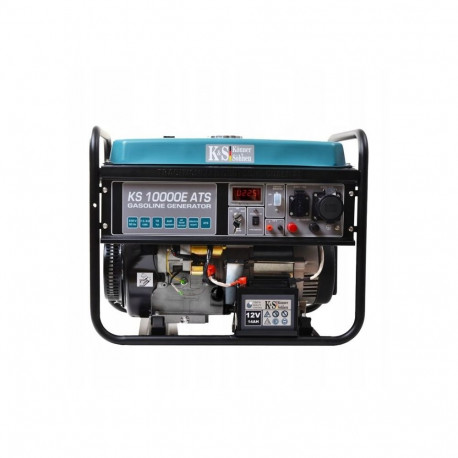 Könner & Söhnen generaator KS 10000E ATS 7500W 25L bensiinimootoriga, must, sinakasroheline