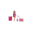 Barbie Party Unboxed Glam Party Series Pink Sparkle Doll &amp; Accessories with 10 Surprises