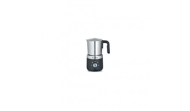 Severin 3588 milk frother/warmer Handheld electric Black, Silver