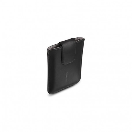 Garmin 010-12101-00 navigator case 15.2 cm (6") Pull case Black Leather