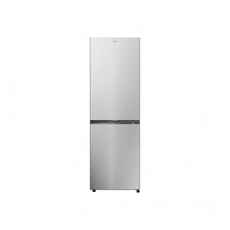 Candy ECN2CQTEX186 Refrigerator, E, Freestanding, Combi, Height 185cm, Fridge net 235 L, Freezer net