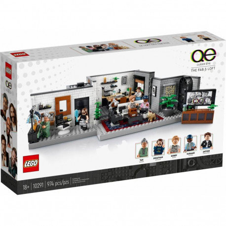 LEGO Creator Expert Queer Eye – Fab Five Apartment (10291)