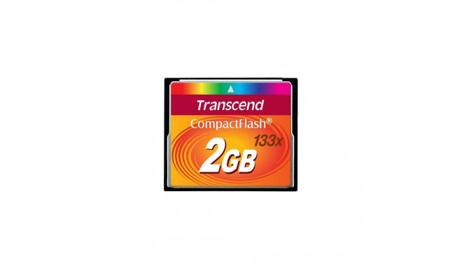 Transcend 133x Compact Flash Card 2GB (TS2GCF133)