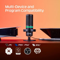 MICROPHONE HYPERX DUOCAST/BLACK HMID1R-A-BK/G HYPERX