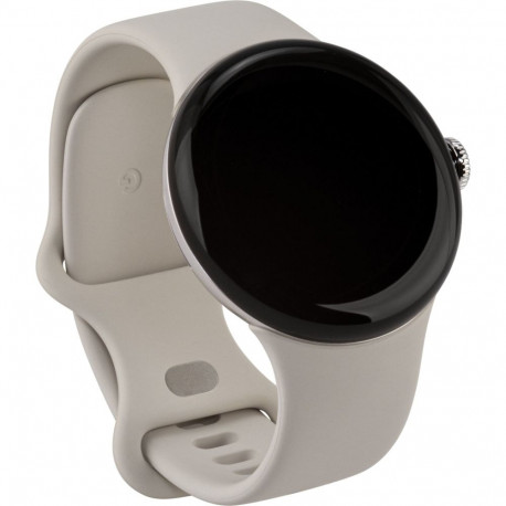 Google Pixel Watch 3 WiFi nutikell, 41 mm, portselan / poleeritud hõbe