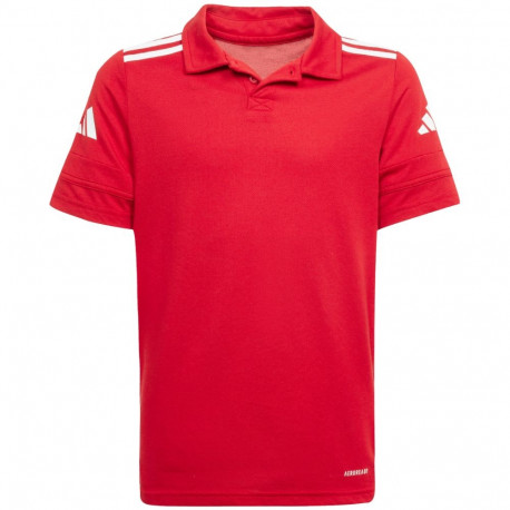Koszulka dla dzieci adidas Squadra 25 Polo czerwona JY3411 164cm