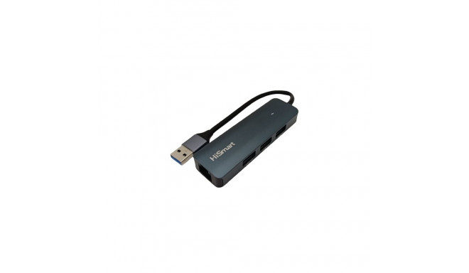 Adapter USB-A - 3x USB 3.0, RJ45