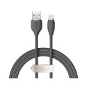 Baseus Jelly  cable USB to Lightning, 2,4A, 1,2m (black)