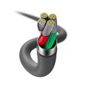 Baseus Jelly  cable USB to Lightning, 2,4A, 1,2m (black)