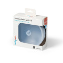 Babyono silicone suction bowl with lid blue 1662/01